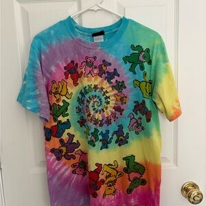 Colorful Tie-Dye Grateful Dead Vintage t-shirt Size Small